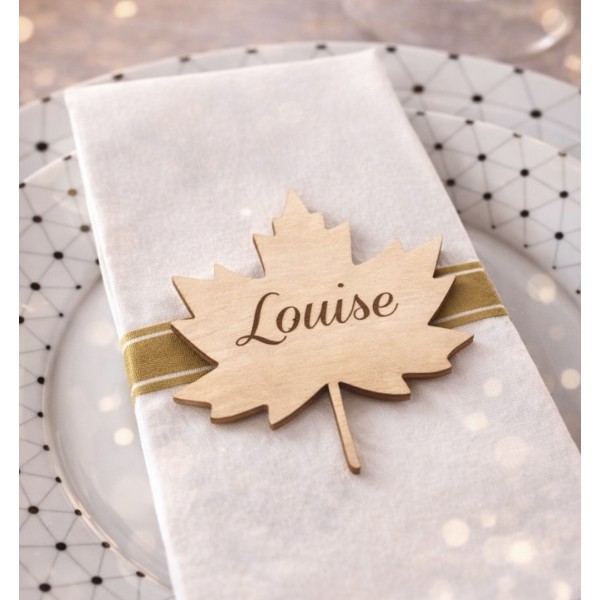 Marque place feuille