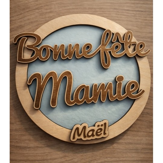 Magnet rond Mamie