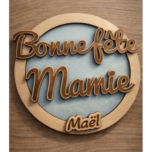 Magnet rond Mamie
