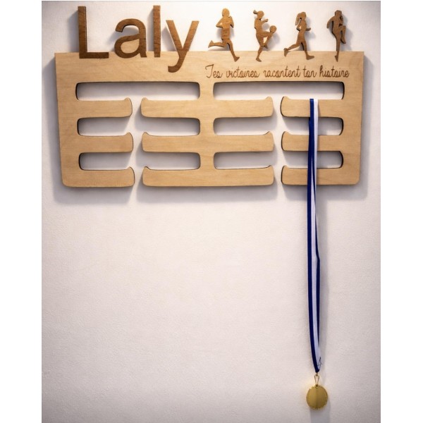 Porte-médailles personnalisé