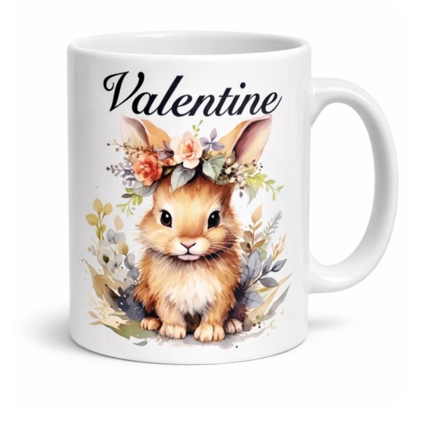 Mug personnalisé Pâques avec prénom.