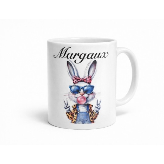 Mug personnalisé Pâques avec prénom –