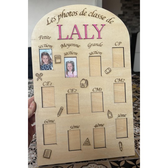 Souvenir photos de classe personnalisé
